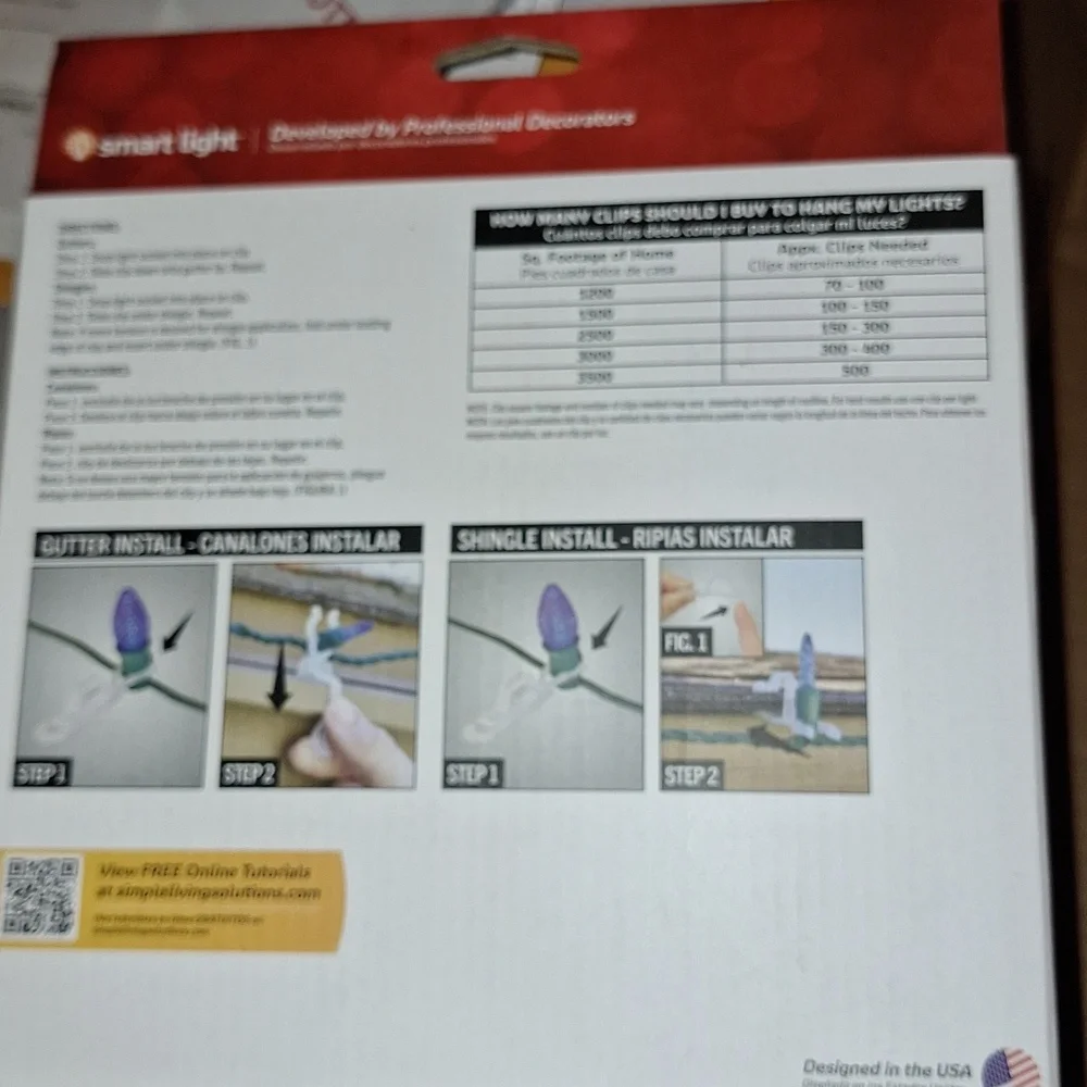 Universal Light Clips 100‎ count